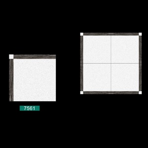 Carreaux de sol décoratifs en bois design carré 40x40cm - Product Image 3