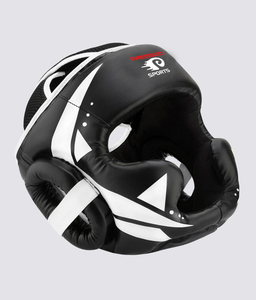 เครื่องป้องกันศีรษะหนังที่ดีที่สุดสำหรับหญิงชายมวยไทย MMA คิกบ็อกซิ่งศิลปะการต่อสู้ชนะเรา - Product Image 3