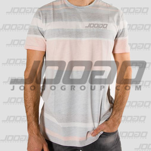 Camisetas lisas clásicas de poliéster para hombre, Camisa de algodón con cuello redondo, venta al por mayor - Product Image 2