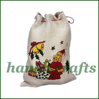 Sacs cadeaux en jute avec cordon de serrage |   Pochette en toile de jute écologique réutilisable pour bijoux, cadeaux de fête, artisanat, rangement, sac cadeau de mariage