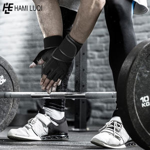 ถุงมือยกน้ำหนักแบบกำหนดเอง,ถุงมือยิมอุปกรณ์ฟิตเนสโรงยิม - Product Image 4