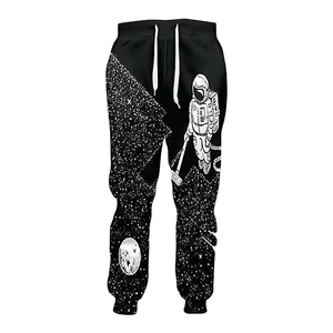 Nom de la marque Pantalon de jogging imprimé décontracté avec logo personnalisé pour hommes - Product Image 4