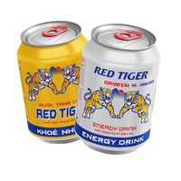 Boisson énergétique rouge Taurine saveur de Fruit Vietnam au prix le plus bas