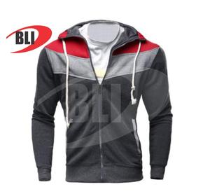 เสื้อฮู้ดมีซิปสำหรับผู้ชายเสื้อมีฮู้ดผ้าฟลีซแบบ100% มีซิปโลโก้ตามสั่งล่าสุด2025 - Product Image 6