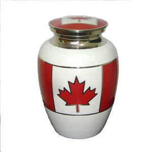 Urna Funeraria de Metal Hecha a Mano de Alta Calidad, Moderna, con Logotipo Personalizado Grabado, Decorativa para el Hogar, Venta al Por Mayor de Artículos Funerarios - Product Image 2