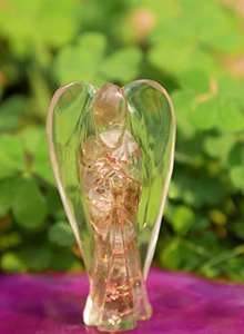 Meilleures ventes Ange gardien I Labradorite Pierre précieuse Orgone Ange sculpté - Product Image 4