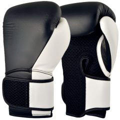 Gants de poinçonnage professionnels en cuir de vachette pour la pratique des arts martiaux et de la boxe - Product Image 2