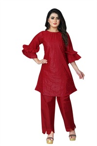 Kurtis-Robe Indienne en Coton pour Femme, Vêtement de Vente en Gros, Dernier Design de Mode, Reyon, Bas Prix, Dupatta - Product Image 6