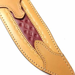 ปลอกหนังหุ้มที่อุดมไปด้วยเมล็ดข้าวสำหรับมีดโบวี่ใบมีดมีดล่าสัตว์กลางแจ้งตั้งแคมป์ QA AL-311สินค้าโรงงาน - Product Image 4