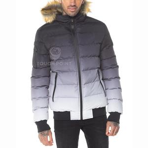 Nouvelle technologie de haute qualité gris polaire zippée à capuche pour hommes en gros sweat à capuche logo personnalisé - Product Image 4