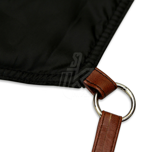 Tablier à bandes en cuir réglables pour hommes, Logo personnalisé, pour atelier, BBQ, cuisine, décoration - Product Image 3