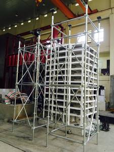 Q345 steel Layher all round ringlock <b>scaffolding</b> used construction <b>scaffolding</b> ringlock <b>scaffolding</b> parts for sale - Product Image 2