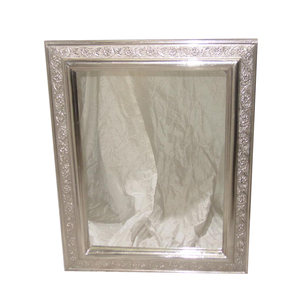 Miroirs muraux en métal blanc en relief, décoration intérieure, meilleures ventes, acheteurs, choix américain, nouveau luxe pour hôtels, Restaurants - Product Image 4