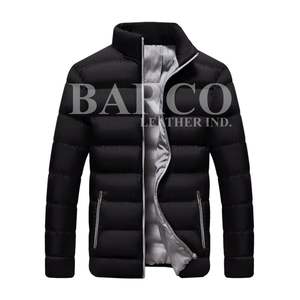 Pakistán fabricación chaqueta hinchada abrigo de invierno personalizado mejor uso hombres y mujeres venta al por mayor precio barato chaqueta acolchada estilo personalizado - Product Image 3