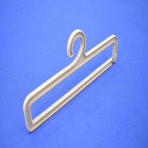 Cintre rectangulaire écologique 200x29mm, cintre bio-sourcé, nouvelle solution de suspension en plastique à base de balle de riz pour serviettes, chaussettes, vêtements - Product Image 4