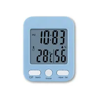 Wanduhren LCD digital wecker für schlafzimmer digitale Thermo Hygrometer und Kalender Digitale Wecker