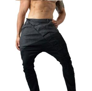 Men Drop Crotch <b>Pants</b> Pantaloon Fashionable Regular Wear Drop Crotch <b>Pants</b> 100% Cotton fleece <b>Pants</b> - Product Image 3