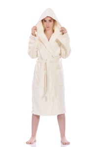 Peignoir de luxe à capuche, en 100% coton turc, excellente qualité, prix le plus bas, collection - Product Image 3