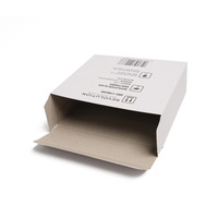 Cajas de Embalaje de Cartón para Suero para el Cuidado de la Piel, Hechas con Materiales Reciclados de Alta Calidad, Personalizadas, para 3 Botellas, con Relieve, Laminación Mate, Plegables