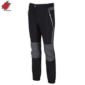 Pantalon de survêtement éco pour hommes, collant imperméable, miroitant, de randonnée, avec poche à fermeture éclair, adapté à l'extérieur, Logo personnalisé - Product Image 2