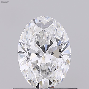 D Color VS2 Carity taille 0.90Ct diamant poli labgrow forme ovale HPHT-CVD diamant bijoux diamant en vrac - Product Image 1