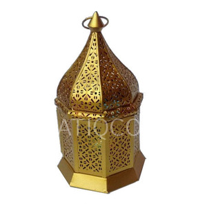 Lanterne en fer de style européen Atiqco pour cour extérieure, style shabby chic, très vendue - Product Image 3