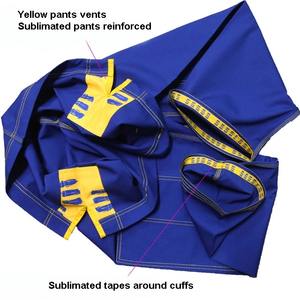 Algodón de alta calidad BJJ Gi Kimono personalizado estilo Pakistán Jiu Jitsu artes marciales desgaste MMA Karate Jiu-Jitsu servicio OEM disponible - Product Image 6