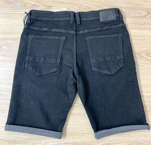 Pantalones cortos de LICRA de algodón y poliéster con etiqueta de marca de alta calidad para hombres excedentes de prendas de fábrica de Bangladesh - Product Image 2