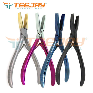 TEEJAY HEP-15024 <b>Multi</b> Colored Stainless Steel Mini Tape Hair Extension <b>Pliers</b> & <b>Tools</b> - Product Image 6