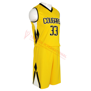 Uniforme de baloncesto 100% poliéster para hombre, uniforme personalizado para jóvenes - Product Image 1
