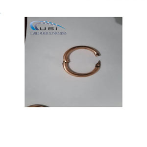 Brand New Nose Ring Indian Nose Hoop Bull Nose Rings 9 Pcs / Set Colored Gold Sliver Black Stainless Steel Ring WITH CUSTOMIZED - Product Image 2