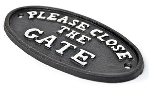 NO PARKING Toilet Sign Plaque Metal - Product Image 6