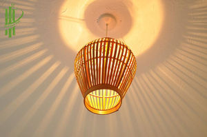 2022 nouveau modèle d'abat-jour en bambou de style ange sculpté écologique - Product Image 3