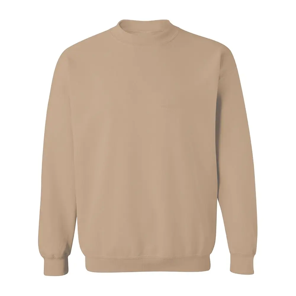 Male Sweat Shirt With Crew Neck 2021 Hot Design OEM Custom Made Men Cotton Plain Sweatshirt With Long Sleeve