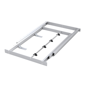 Mécanisme de table extensible à extension complète Ram Industrie T60 1400 mm en aluminium, design industriel pour cuisine, salle à manger, salon - Product Image 3