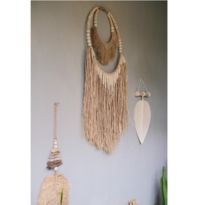 Seagrass แขวนผนังตกแต่ง Macrame สำหรับตกแต่งบ้าน - Product Image 1