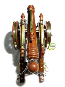 Cañón de Madera Decorativo y de Diseño de Alta Calidad / Cañón de Madera Hecho a Mano con un Diseño Hermoso - Product Image 5