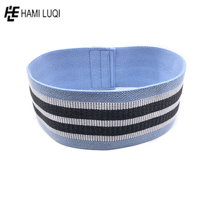 Vente en gros de 3 packs de bandes de résistance pour les fessiers en tissu super antidérapant, 3 niveaux de résistance, bande d'entraînement pour les hanches pour femmes - Product Image 3