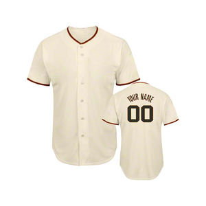 Ensemble de Baseball avec jersey sur le côté, uniformes sublimation, haute qualité, OEM, ODM - Product Image 1