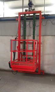 บูธพ่นสีแบบยก 3 มิติ แท่นยกสามมิติ 3 แกน แท่นยกแนวตั้งสำหรับบูธพ่นสี - Product Image 4