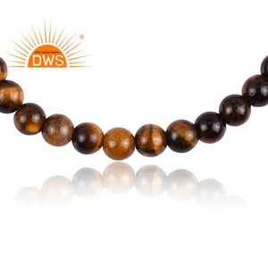 Pulsera de Piedra Natural Ojo de Tigre 2026, Última Moda, para Fabricantes de Joyería de Diseño Personalizado - Product Image 2