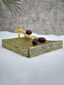 Fancy Golden Handcrafted Wood And Metal Twig <b>Napkin</b> <b>Holder</b> for Home Hotel Restaurant Office Tissue <b>Holder</b> Design <b>Napkin</b> Stand - Product Image 4