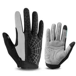 New 2022 Cycling Gloves Touch Screen Windproof Gloves MTB Bicycle GEL Pad Shockproof Full Finger Mittens Gloves Autumn Winter