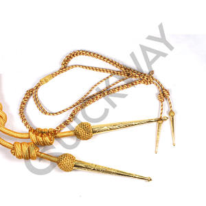 Uniforme ceremonial Aiguillette de plata cómodo de la mejor calidad a granel - Product Image 3