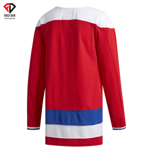 Maillot de Hockey sur glace, maillot de football sur glace, couleur unie, pour homme, broderie, Design 100% Polyester, personnalisé, nouvelle collection - Product Image 4