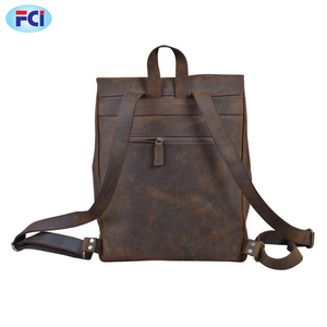 Sac à dos multi-fonction en cuir PU pour hommes, sacoche de voyage imperméable, bagage pour ordinateur portable de plusieurs compartiments, nouvelle collection - Product Image 3