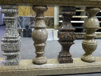 BOTON STONE Vente en gros de pierres naturelles pour l'extérieur, balustrades en granit poli, marches d'escalier en granit, balustres en granit