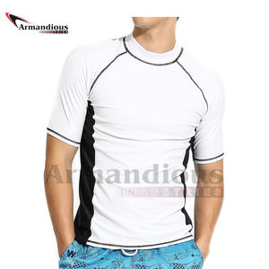 Protège-rash cool pour hommes, manches courtes, Design personnel, nouveau, vente en gros - Product Image 6