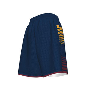 Shorts de basket vintage en polyester mesh personnalisés OEM pour femmes et sportives. - Product Image 4