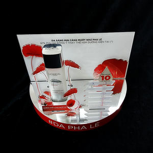 Colorful design cosmetic display Face-Lip-Eye-Nail Corner Display tray - Product Image 2